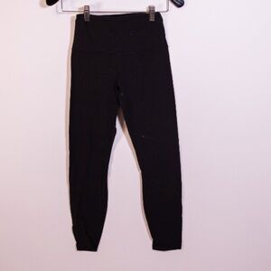 Lululemon Women's Align Athletic Work Out High Rise Leggings Pants Solid Black 4